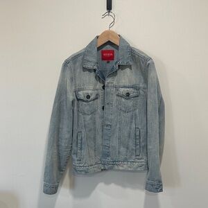 Guess Faded Blue Denim Jacket